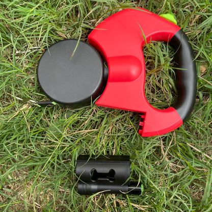Double Laisse PawVolt™ — Anti-Nœuds 360° avec LED & Porte-Sacs pour 2 Chiens