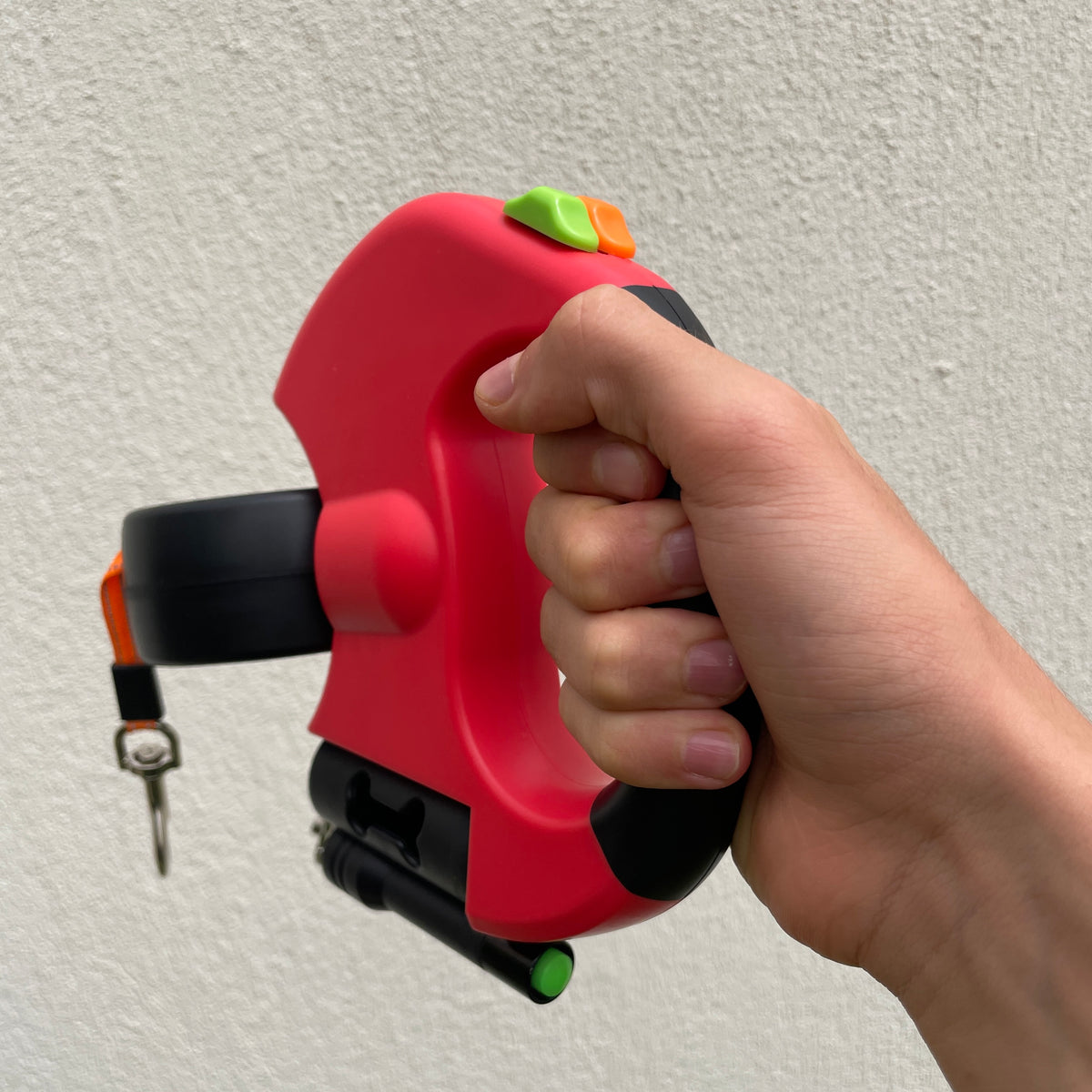 Double Laisse PawVolt™ — Anti-Nœuds 360° avec LED & Porte-Sacs pour 2 Chiens